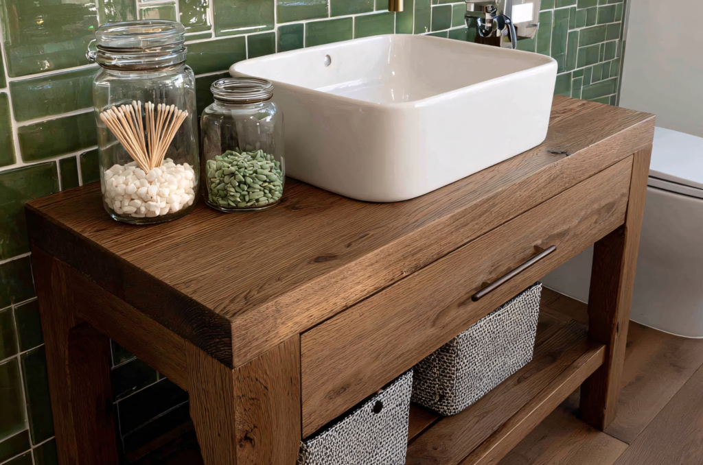 Small Apartment Essentials That Save Space 5 bathroom storage