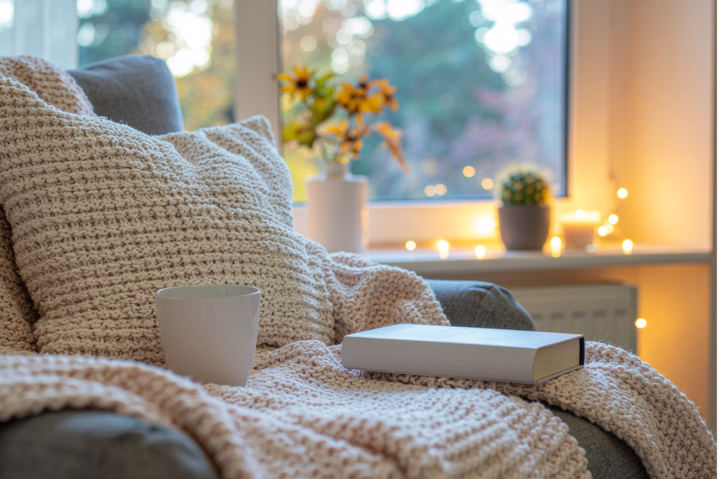 cozy reading chair