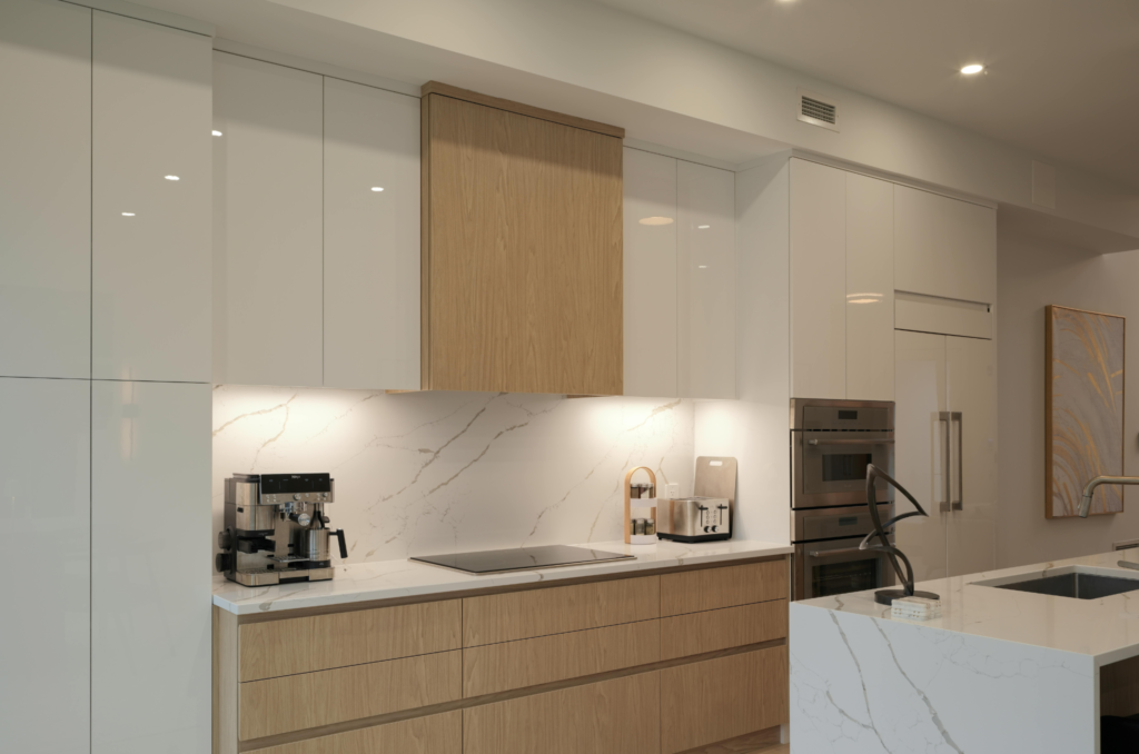 minimalist kitchen counter