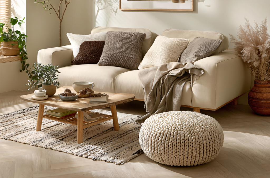 Neutral Decor Pieces That Work Year-Round 4 neutral rug