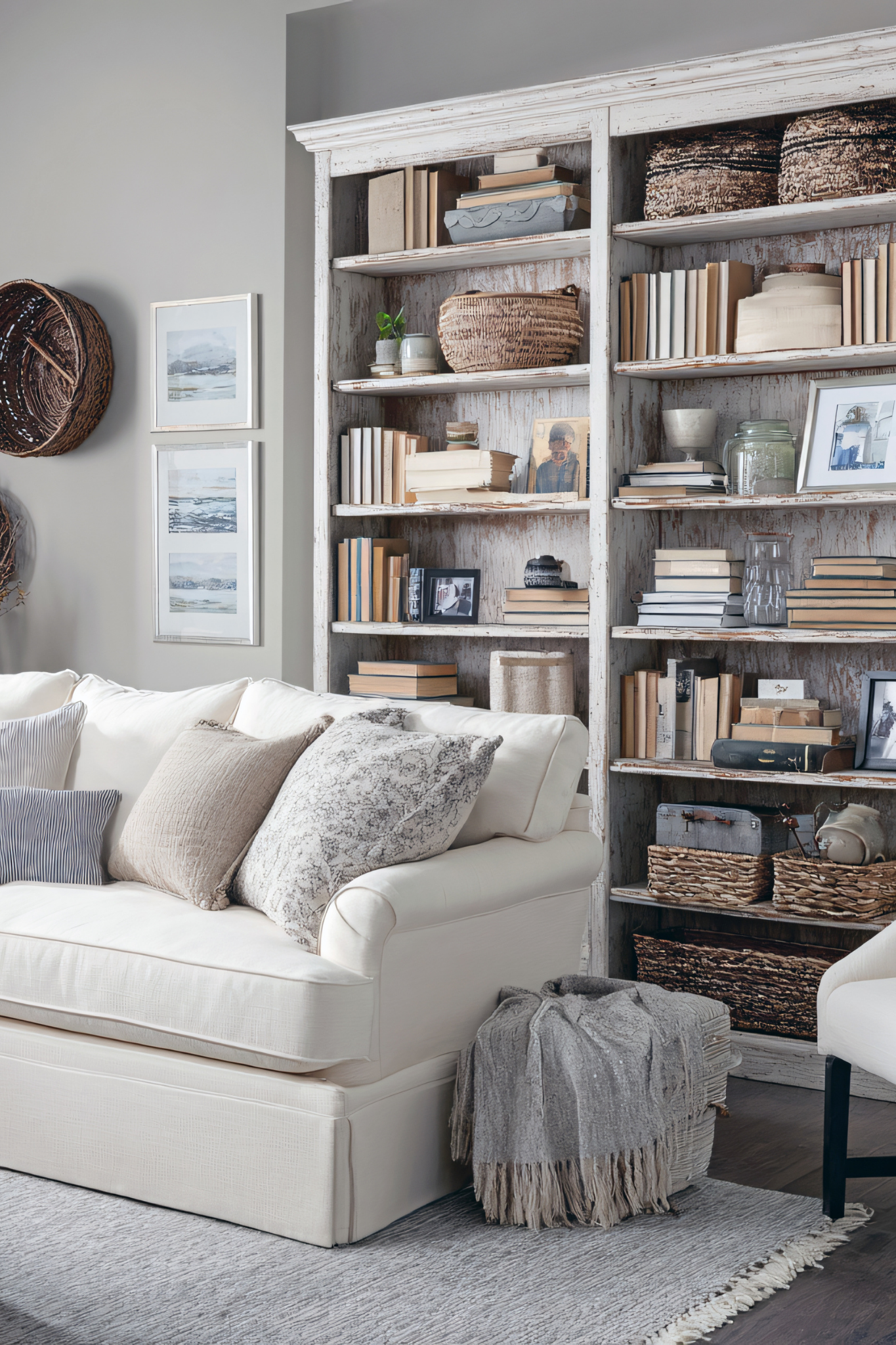 organize living room