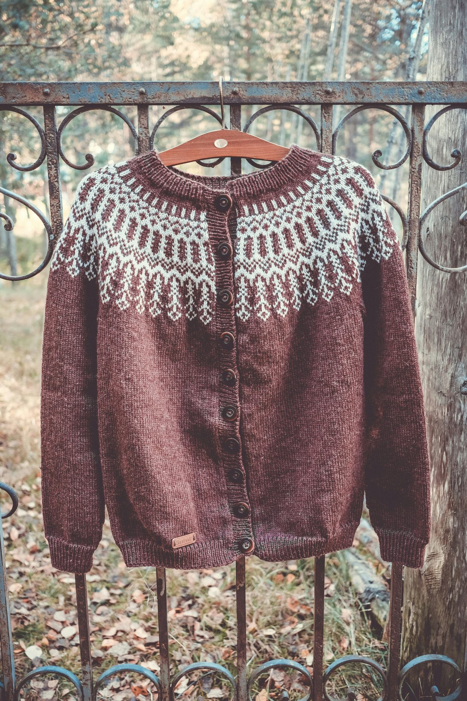 knitted jacket