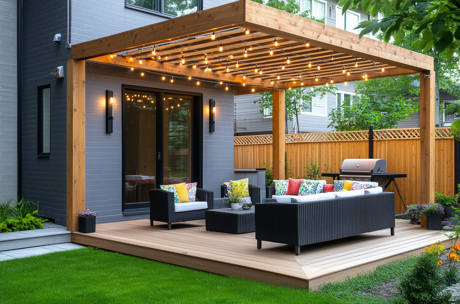 string lights at alfresco