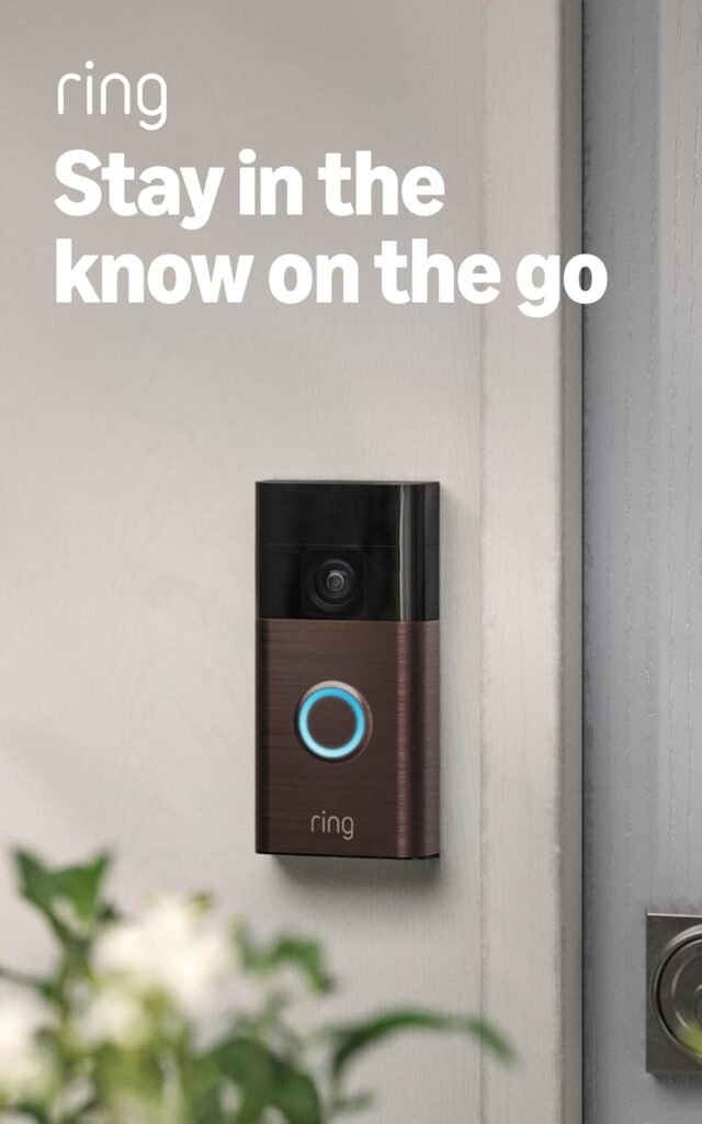 Everyday Tech That Helps You Stay on Top of Things 4 Ring Battery Doorbell