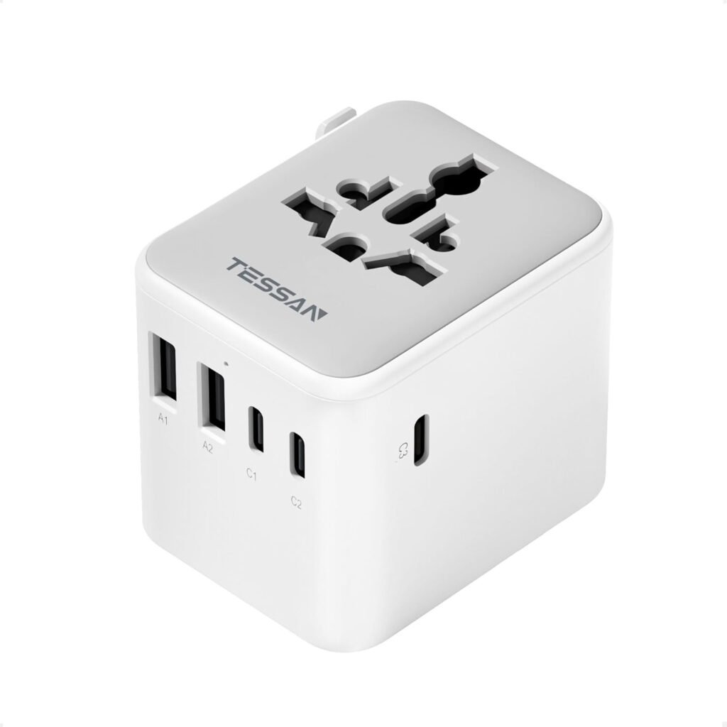 10 Must-Have Travel Tech Essentials for 2026 (Stress-Free Trips Made Easy) 3 Universal Travel Adapter