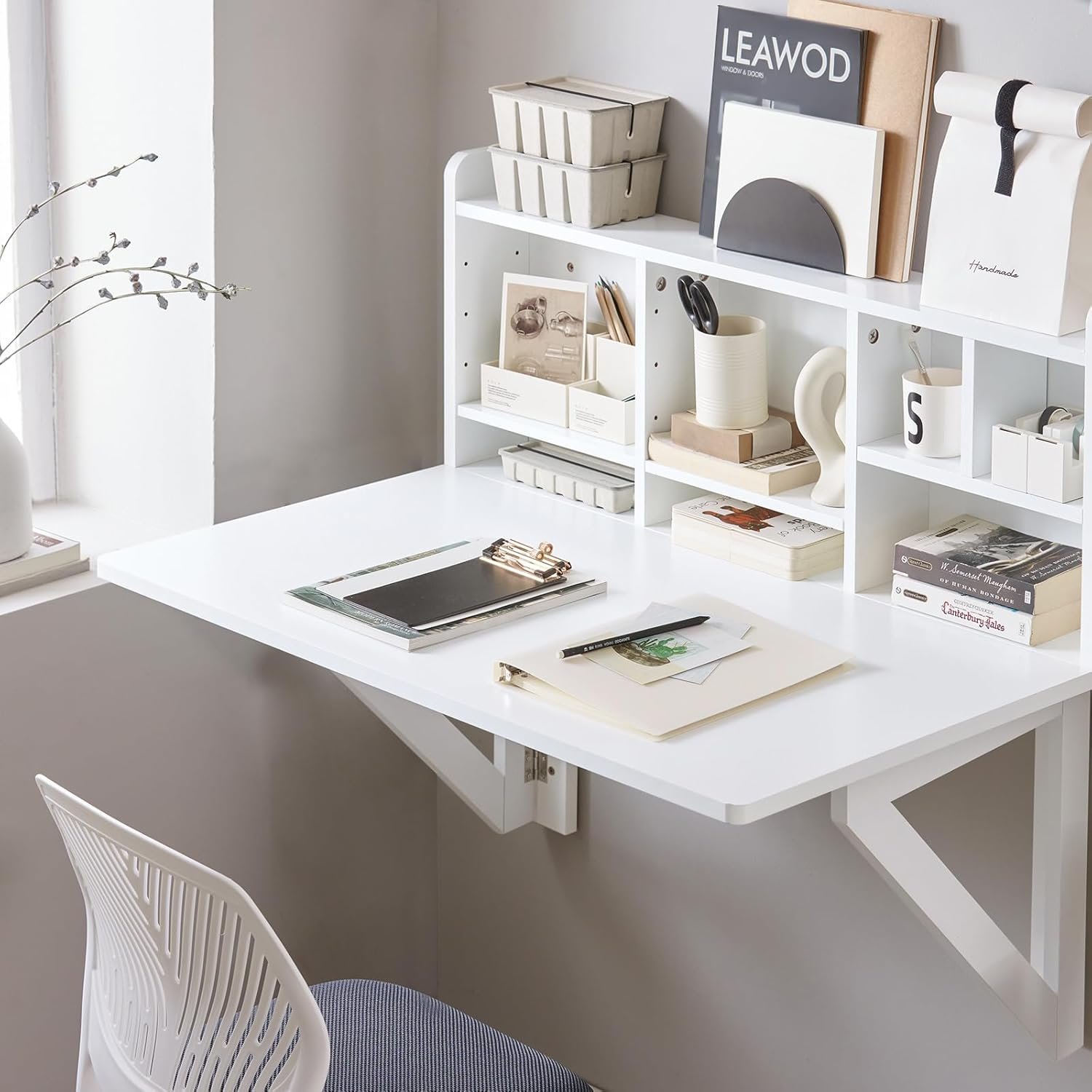 foldable wall desk