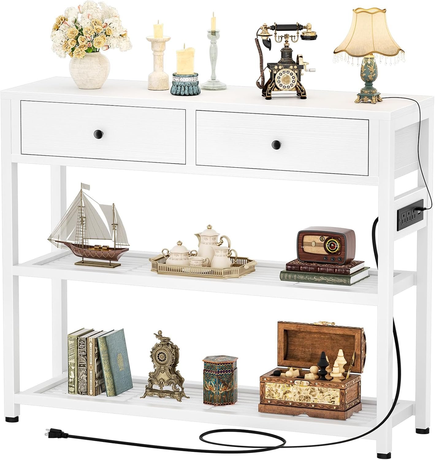 slim entry console