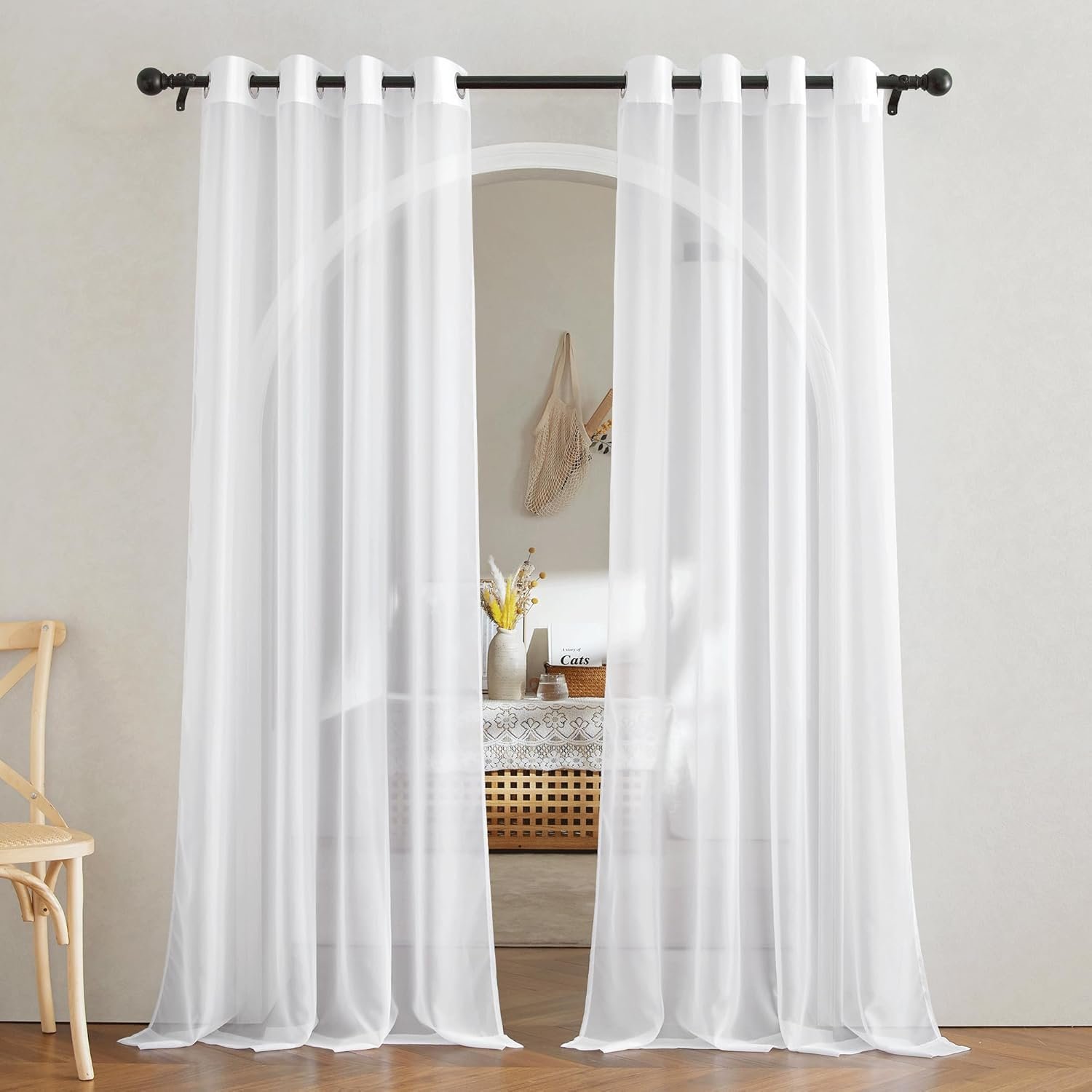 sheer curtain