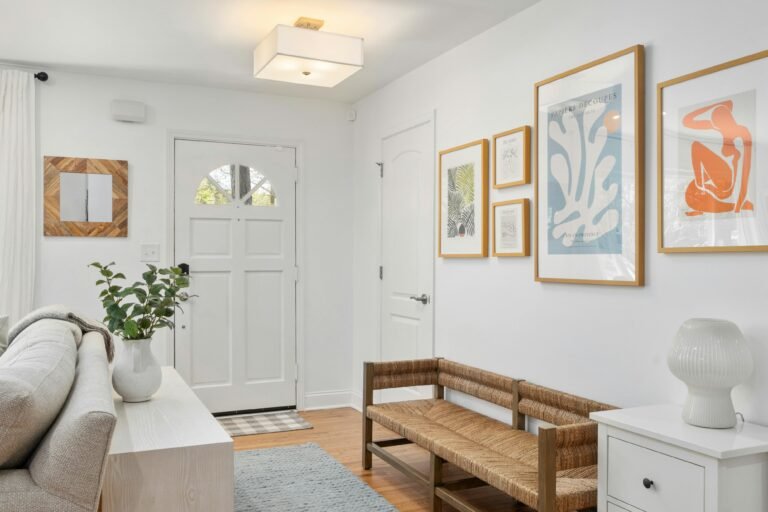 home entryway essentials minimalist