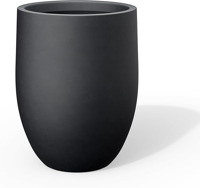 Amazon Living Room Finds That Make Your Home Look Moody, Rich & Designer 28 Tall Concrete Planter