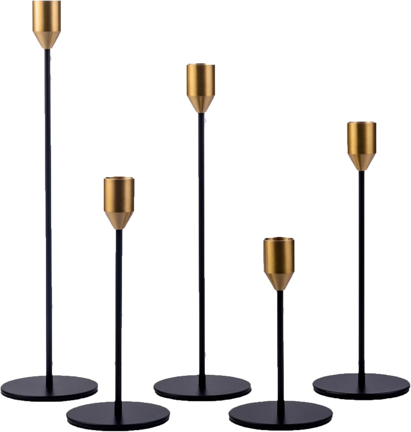Amazon Living Room Finds That Make Your Home Look Moody, Rich & Designer 10 Mid-Century Candle Holders
