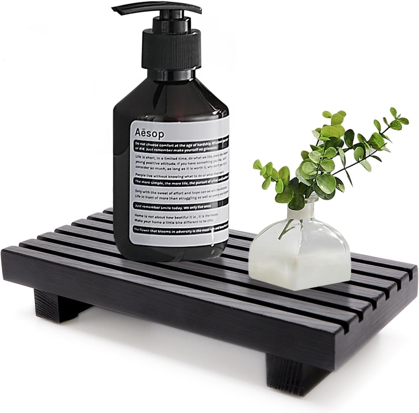 Amazon Living Room Finds That Make Your Home Look Moody, Rich & Designer 9 Wooden Decorative Tray