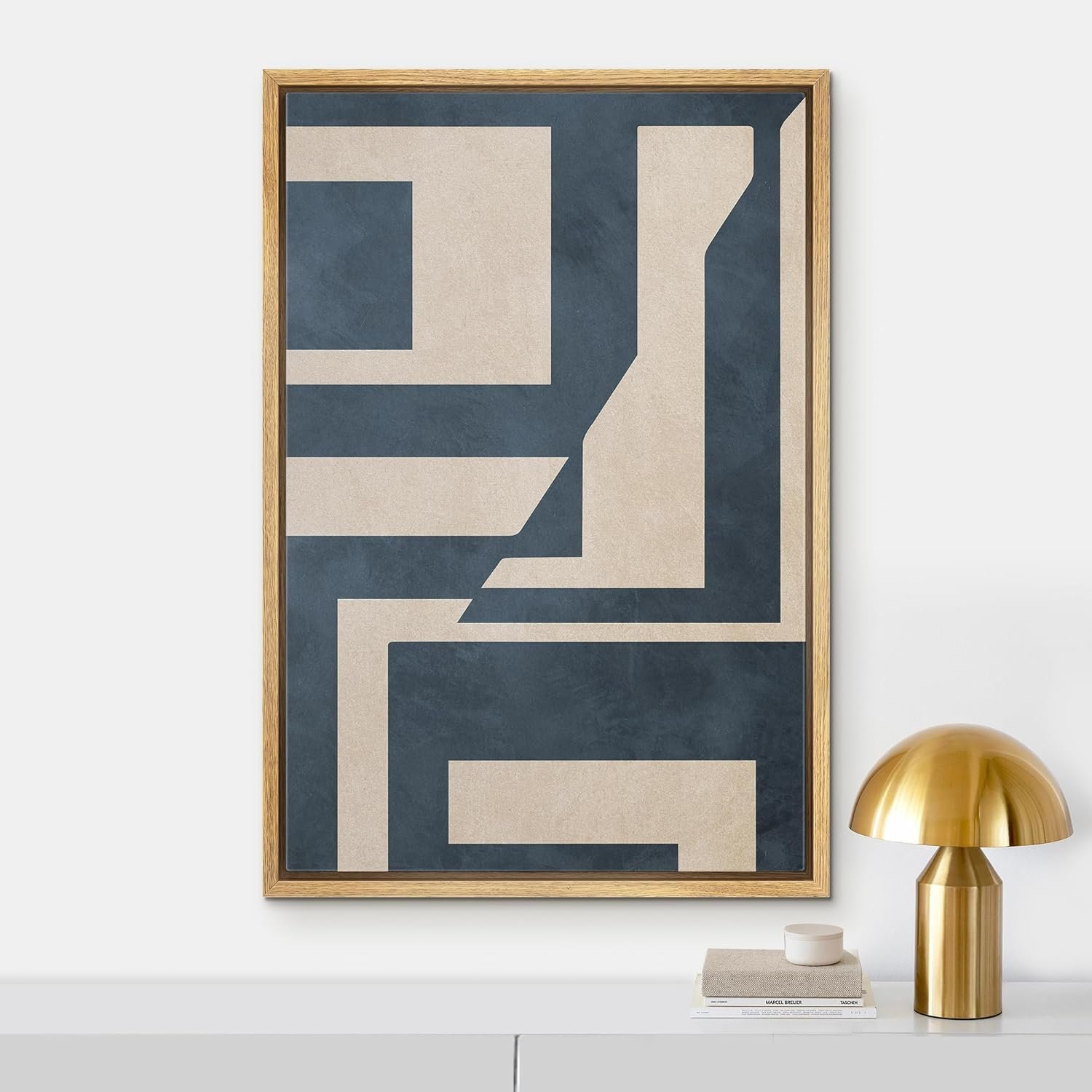 Amazon Living Room Finds That Make Your Home Look Moody, Rich & Designer 18 Midnight Blue Wall Art
