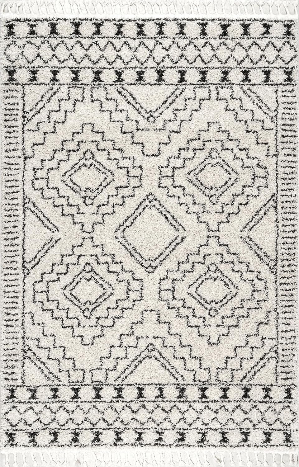 Amazon Living Room Finds That Make Your Home Look Moody, Rich & Designer 2 Tribal Moroccan Area Rug