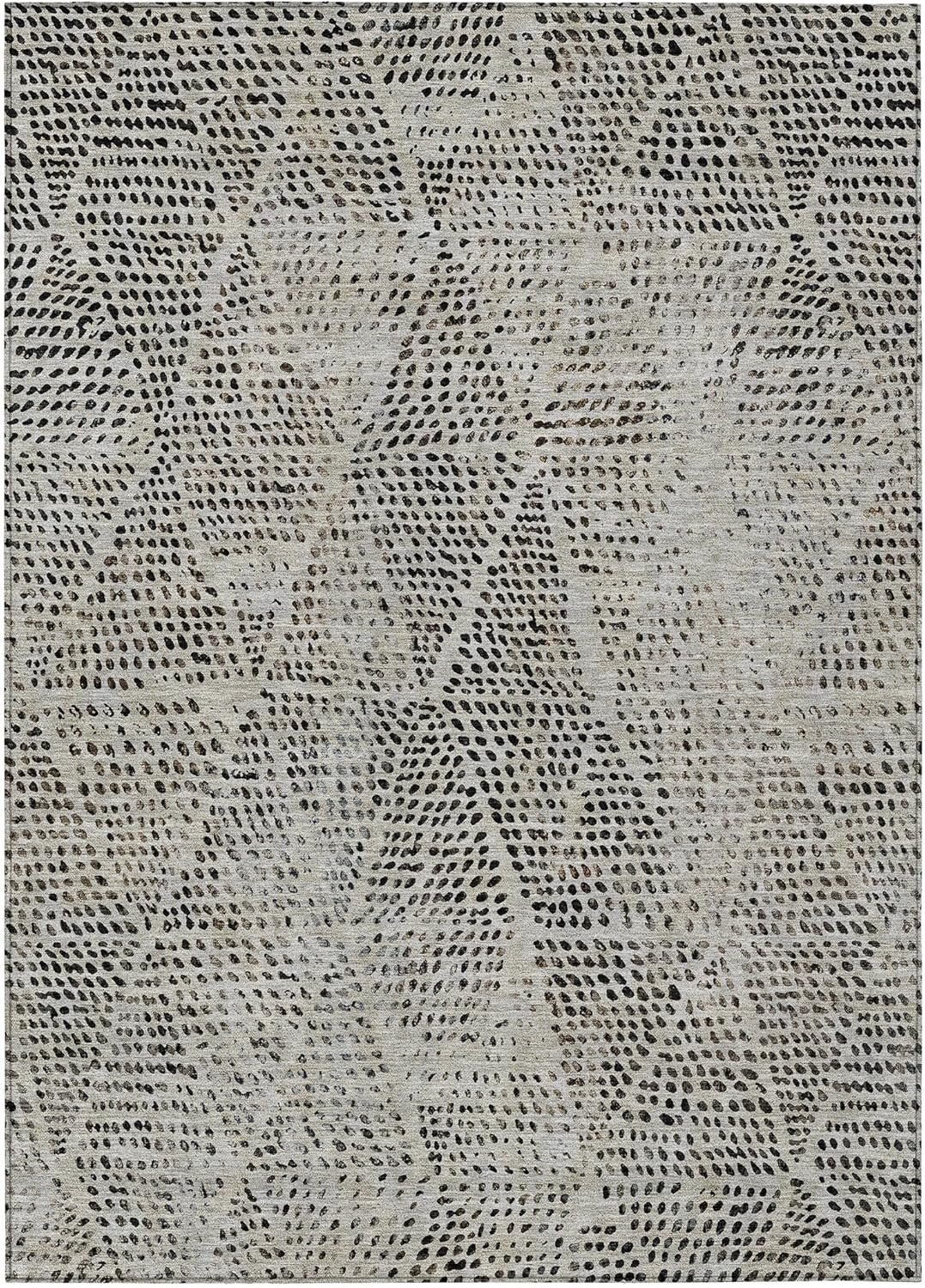 Amazon Living Room Finds That Make Your Home Look Moody, Rich & Designer 3 Addison Chantille Moody Gray Washable Rug