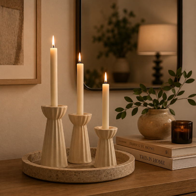 The Cozy Green Living Room Formula Everyone Will Want to Copy 10 candle light