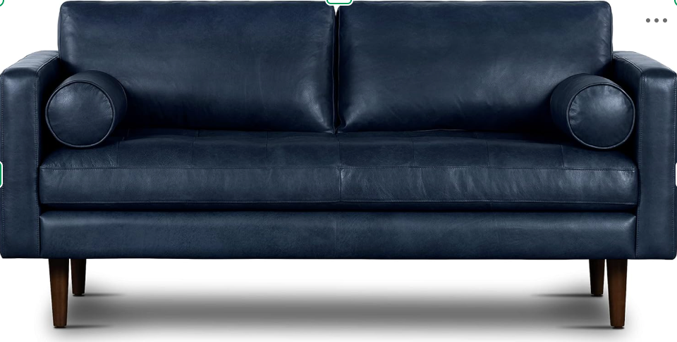 Amazon Living Room Finds That Make Your Home Look Moody, Rich & Designer 4 Tufted Leather Bed Bench