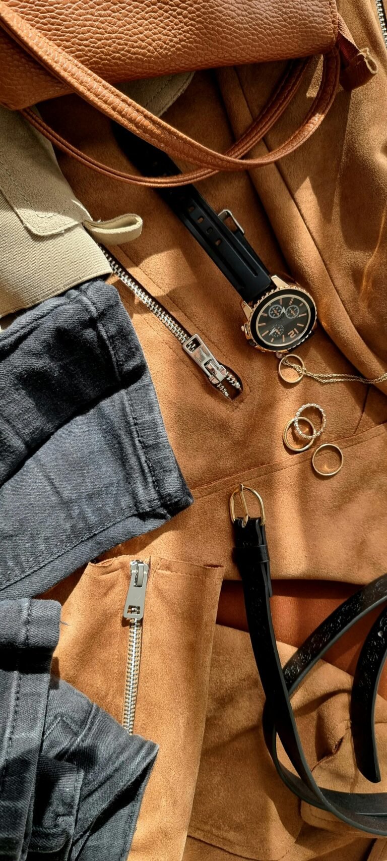 pieces that make your closet feel expensive flat lay