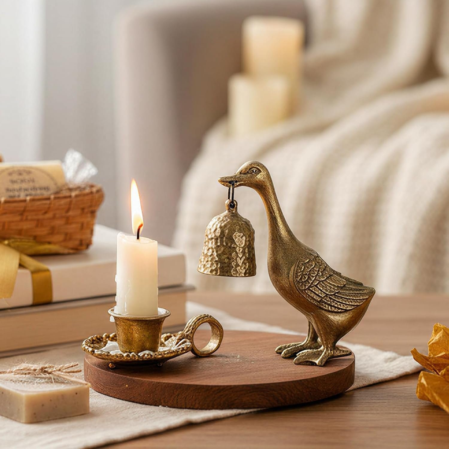 Coffee Table Styling Pieces That Make Your Living Room Look Expensive 53 1741 Candle Snuffer