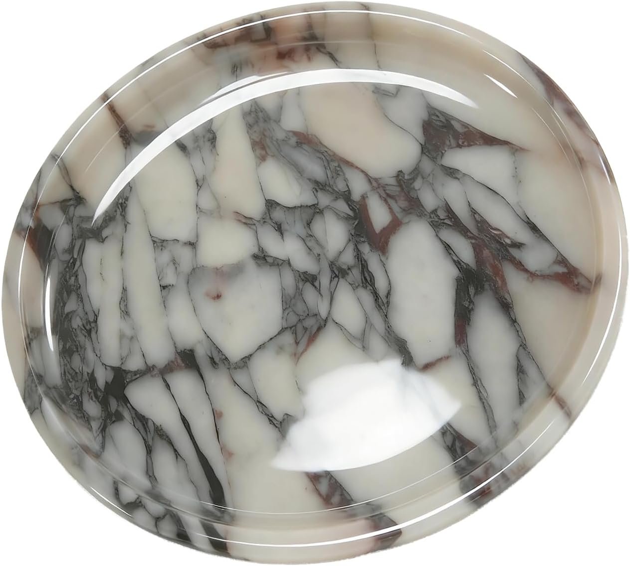 Coffee Table Styling Pieces That Make Your Living Room Look Expensive 22 2140 Caracatta Violet Circular Decor Tray