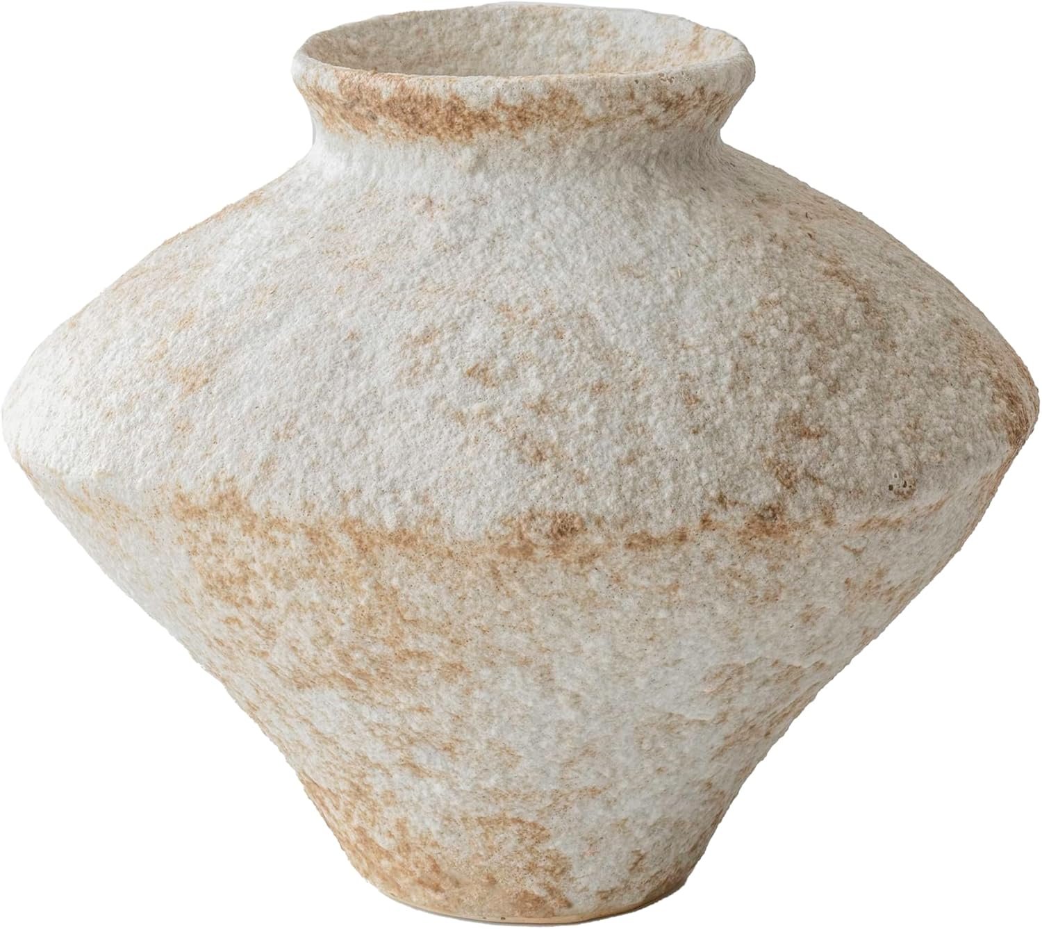 Coffee Table Styling Pieces That Make Your Living Room Look Expensive 78 2189 White Rustic Textured Vase 1