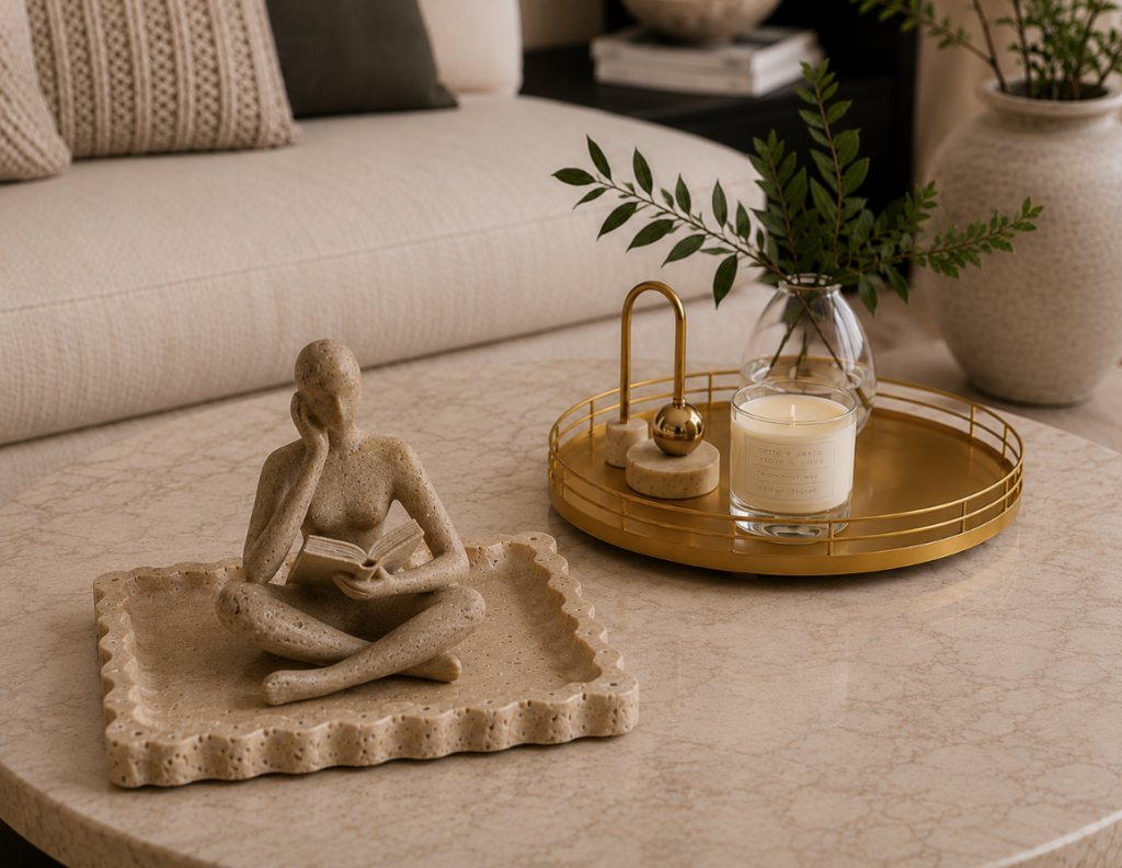 Coffee Table Styling Pieces That Make Your Living Room Look Expensive 17 lifestyle image eight