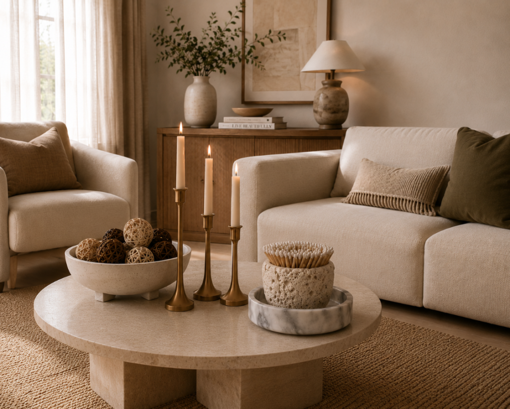 Coffee Table Styling Pieces That Make Your Living Room Look Expensive 38 lifestyle image twelve