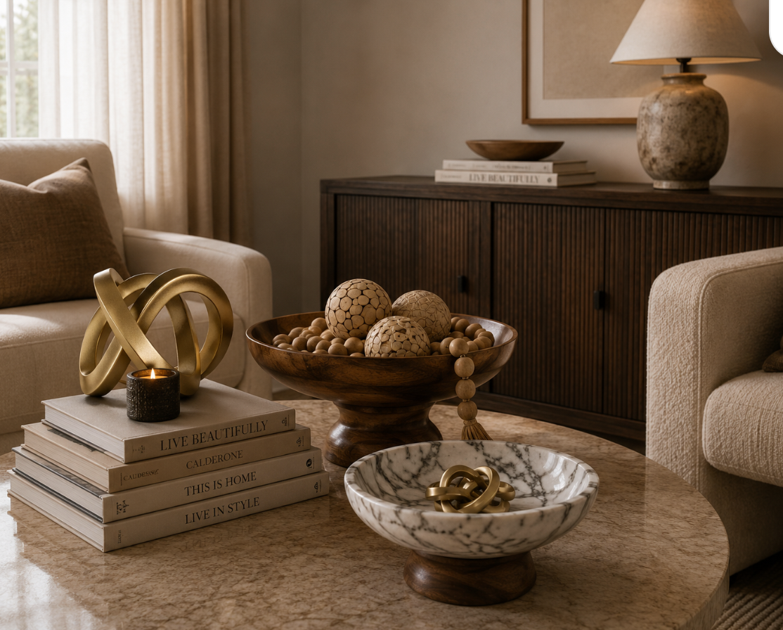 Coffee Table Styling Pieces That Make Your Living Room Look Expensive 43 lifestyle image thirteen