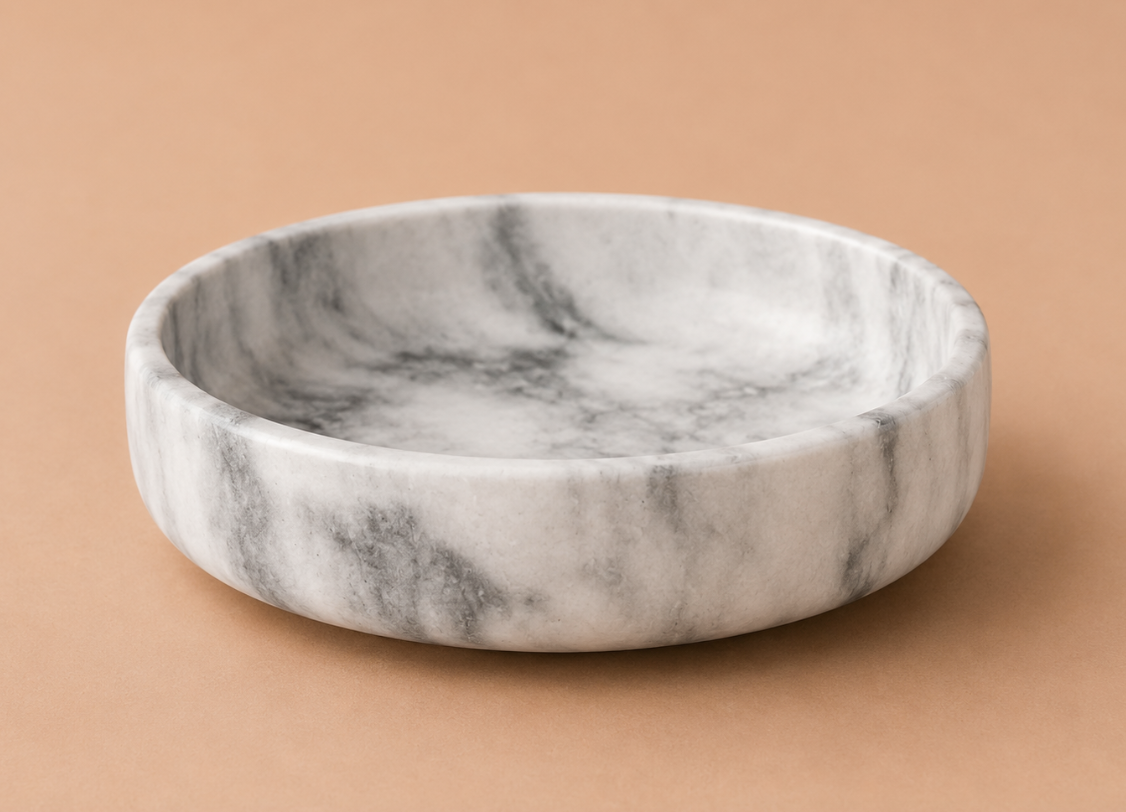 Coffee Table Styling Pieces That Make Your Living Room Look Expensive 40 White Marble Decorative Bowl