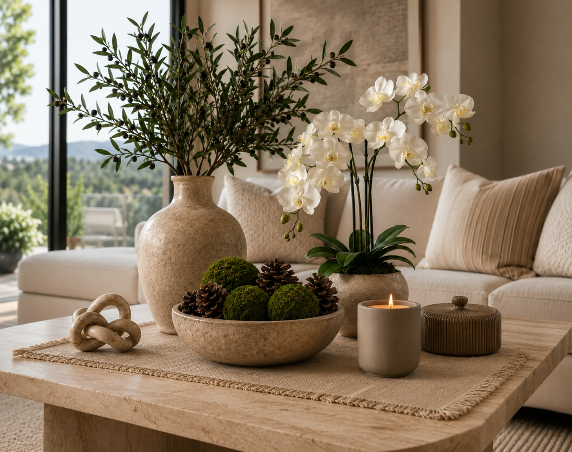 Coffee Table Styling Pieces That Make Your Living Room Look Expensive 57 lifestyle image three
